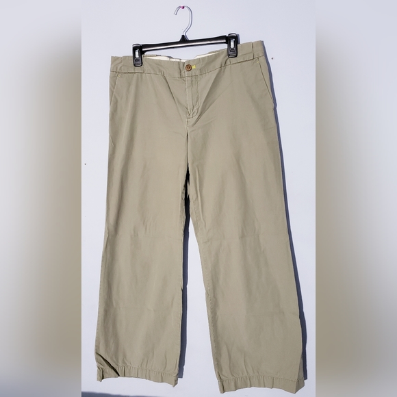 GAP Light Sage Green Wide Leg Pants - Picture 9 of 10